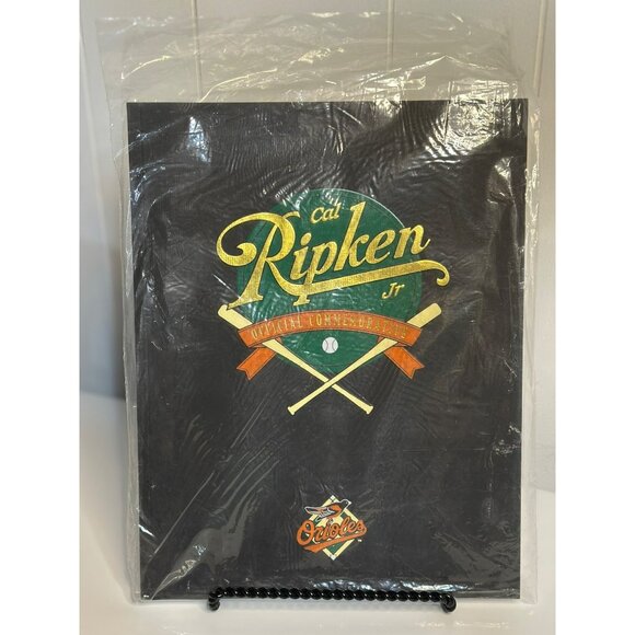 VTG 1995 Cal Ripken Jr. Commemorative Souvenir Book | Baltimore Orioles Iron Man - Picture 1 of 5